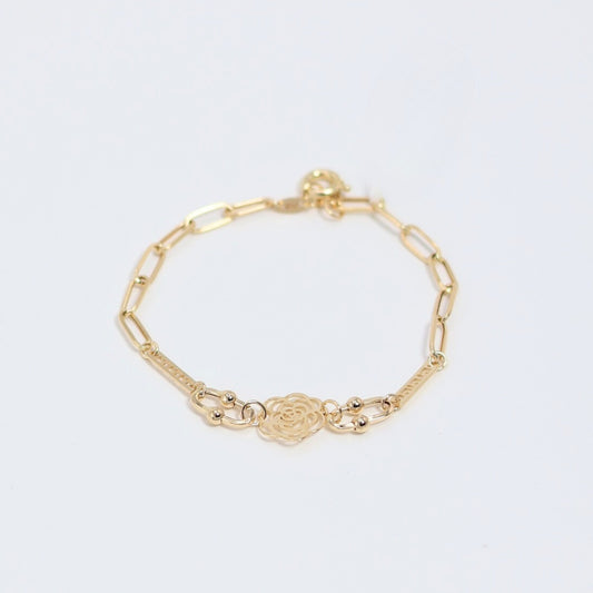 Rose Link Bracelet