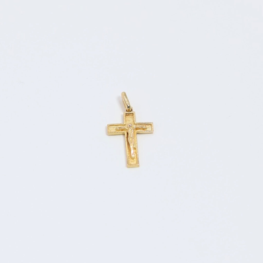 Luminous Gold Cross