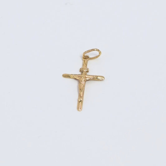 Sculpted Christ Cross Pendant