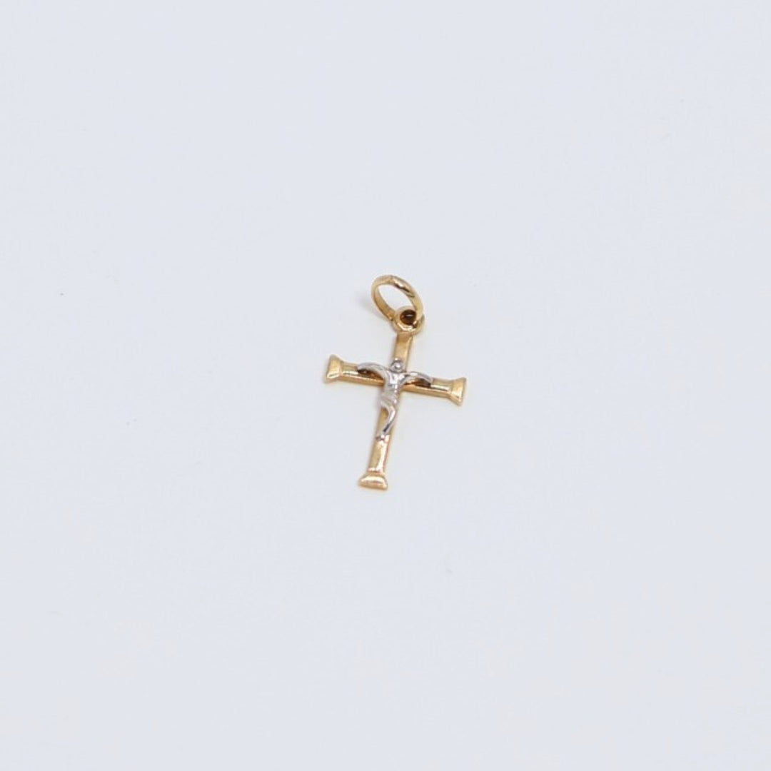 Softly Accented Cross Pendant