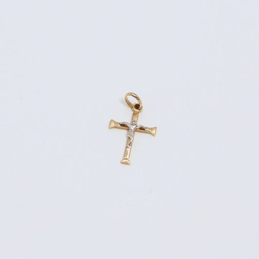 Softly Accented Cross Pendant