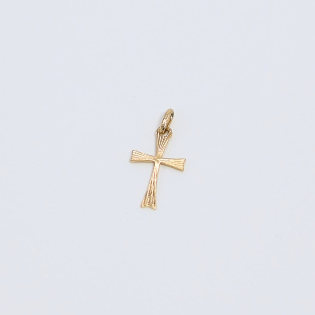 Sunburst Cross Pendant