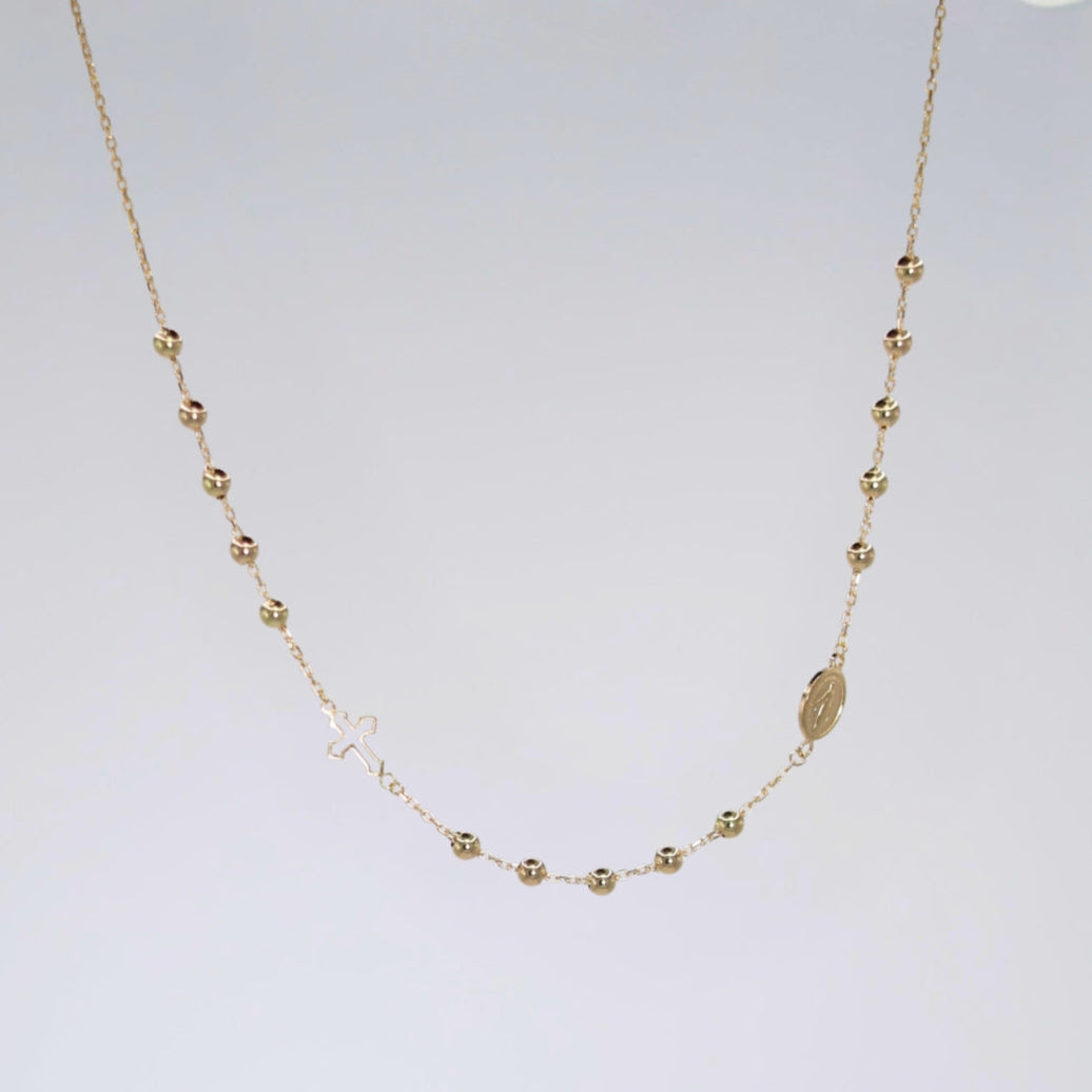 Ave Rosary Necklace