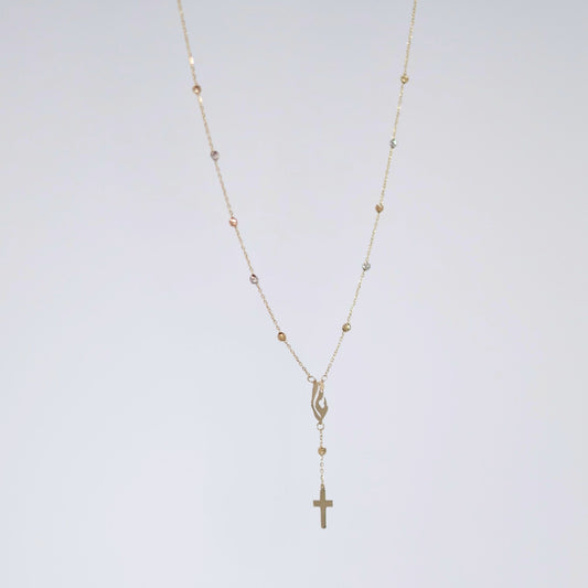 Radiant Cross Necklace