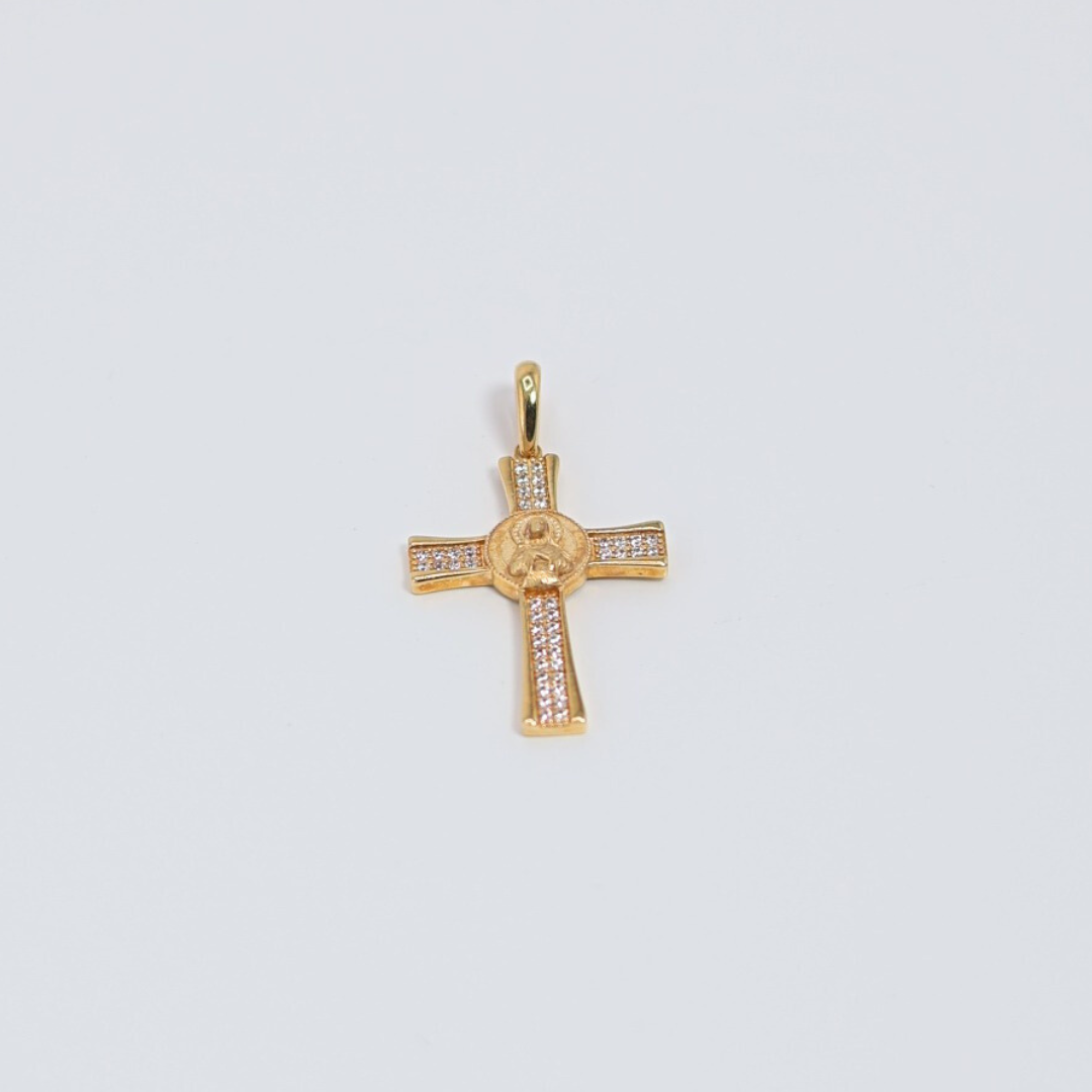 Sparkling Cross Pendant